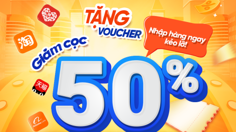 Nhập hàng càng lớn, Vận chuyển càng nhiều – Voucher càng cao!!!