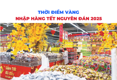 Thời điểm vàng để đặt hàng Tết Nguyên đán 2025