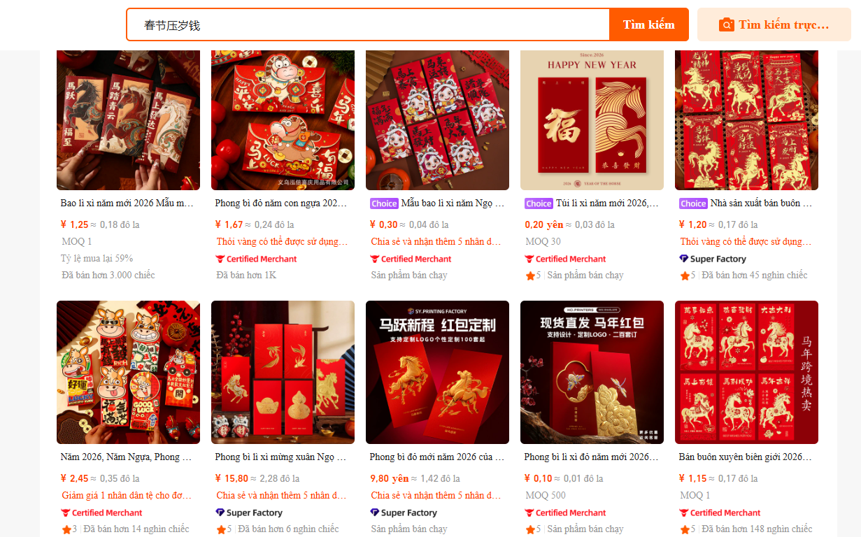 Các mẫu đa dạng trên 1688,taobao.......